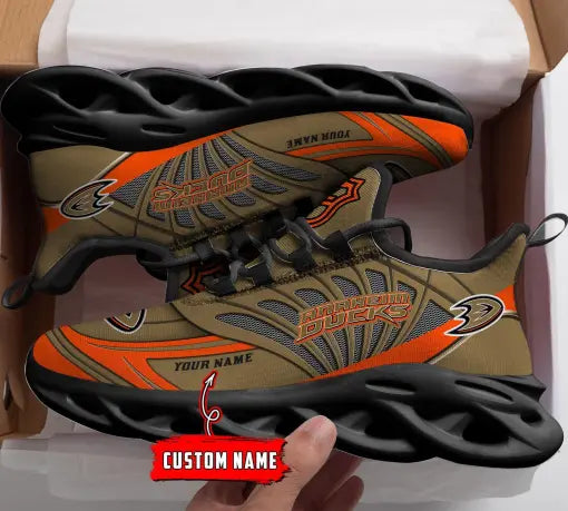 Custom Name – NHL-01-Anaheim Ducks Personalized Max Soul Sneakers – DS005