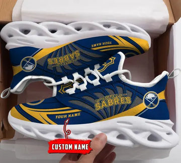 Custom Name – NHL-04-Buffalo Sabres Personalized Max Soul Sneakers – DS005