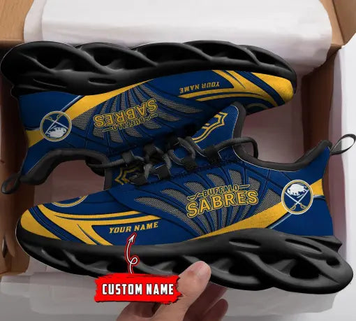 Custom Name – NHL-04-Buffalo Sabres Personalized Max Soul Sneakers – DS005