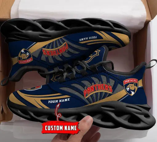 Custom Name – NHL-13-Florida Panthers Personalized Max Soul Sneakers – DS005