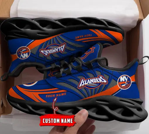 Custom Name – NHL-19-New York Islanders Personalized Max Soul Sneakers – DS005