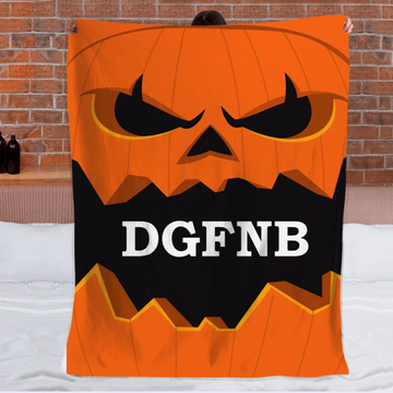 Custom Halloween Monster Blanket – Personalized Spooky Character Throw – Gift for Kids and Adults