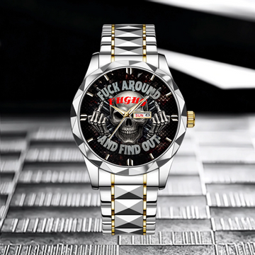 Custom Name Skull Watch - A Badass Gift to Unleash Their Edge