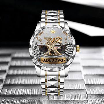 Customized Love Horses Letter Watch - Personalized Name And Initial - Gift For Horse Lovers, Owners PS10023