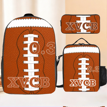 Customized Backpack for Ball Sports - Personalized Name