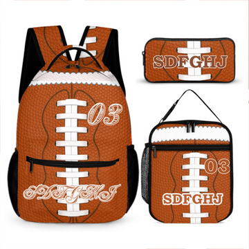 Customized Backpack for Ball Sports - Personalized Name
