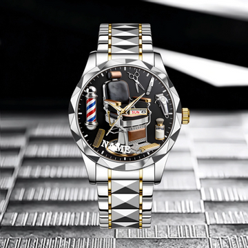Customized Hairdresser Watch - Personalized Name – Gift For Hairdressers, Friends