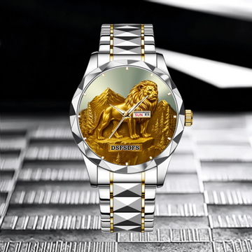 Customized Lion Watch by the King of the Forest - Personalized Name - August Birthday Gifts