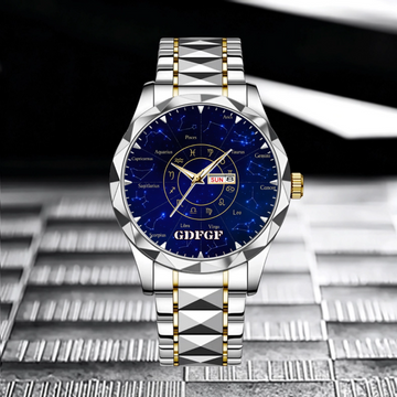 Customized Watches With The Names Of The 12 Zodiac Signs - A Gift For Zodiac Enthusiasts