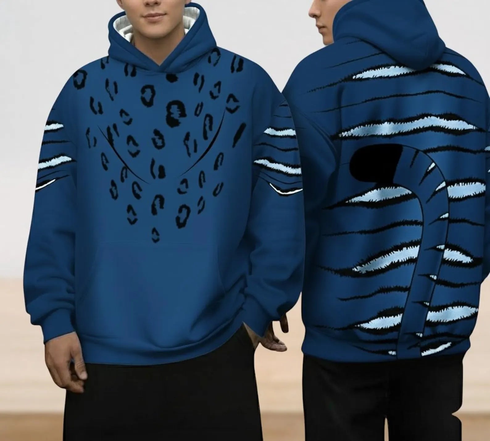 Cute Kpop Demon Hunters Hoodie, Derpy Tiger Cosplay Shirt, Huntrix Kpop Sweatshirt, Huntrix Kpop Movie Outfits, Derpy Tiger Costume