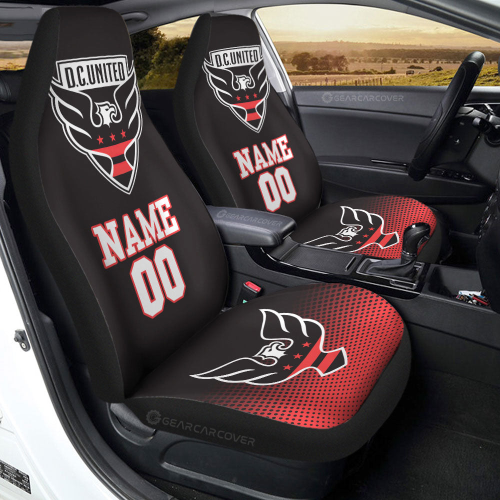 D.C. United Car Seat Covers Sporty Team Collection