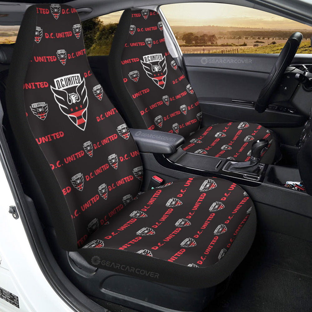 D.C. United Car Seat Covers Sporty Team Collection