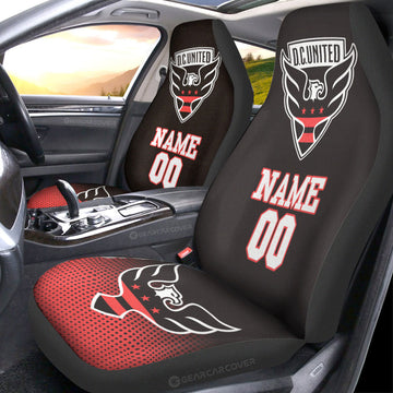 D.C. United Car Seat Covers Sporty Team Collection