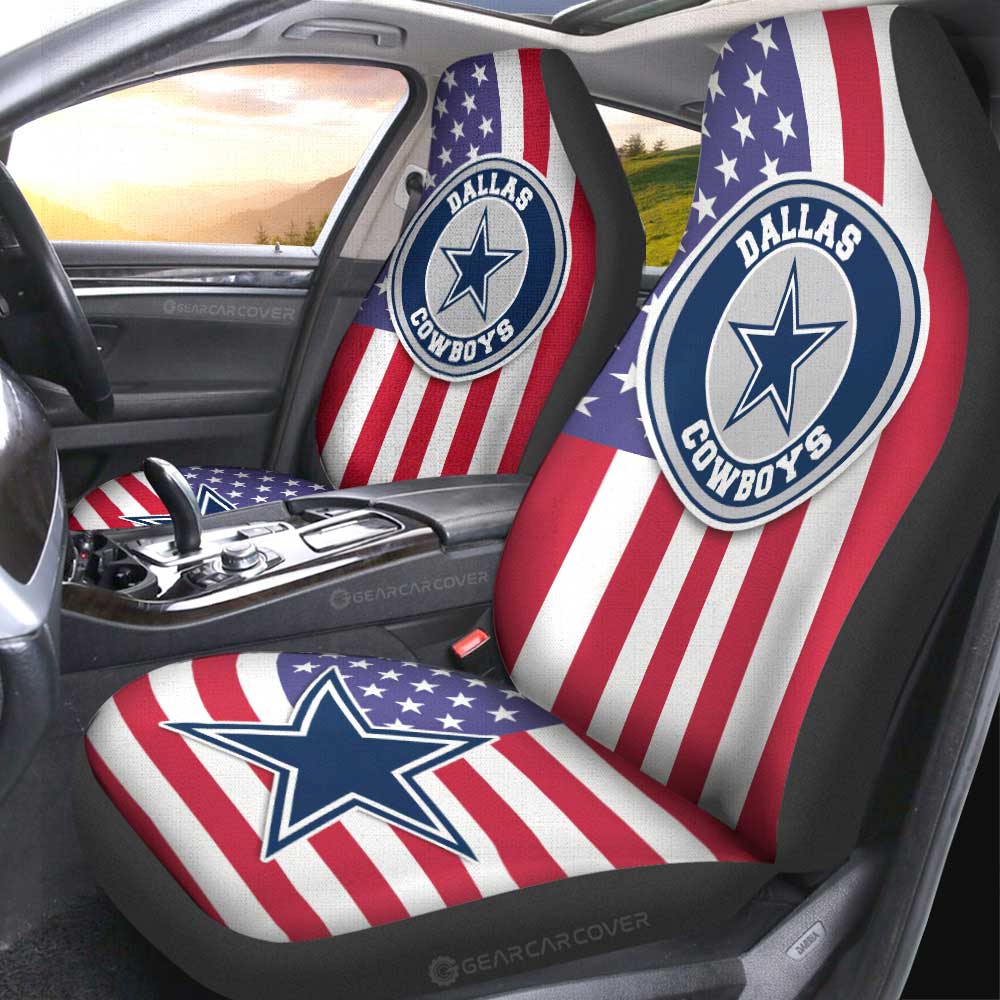 Dallas Cowboys Car Seat Covers Custom Car Decor Accessories