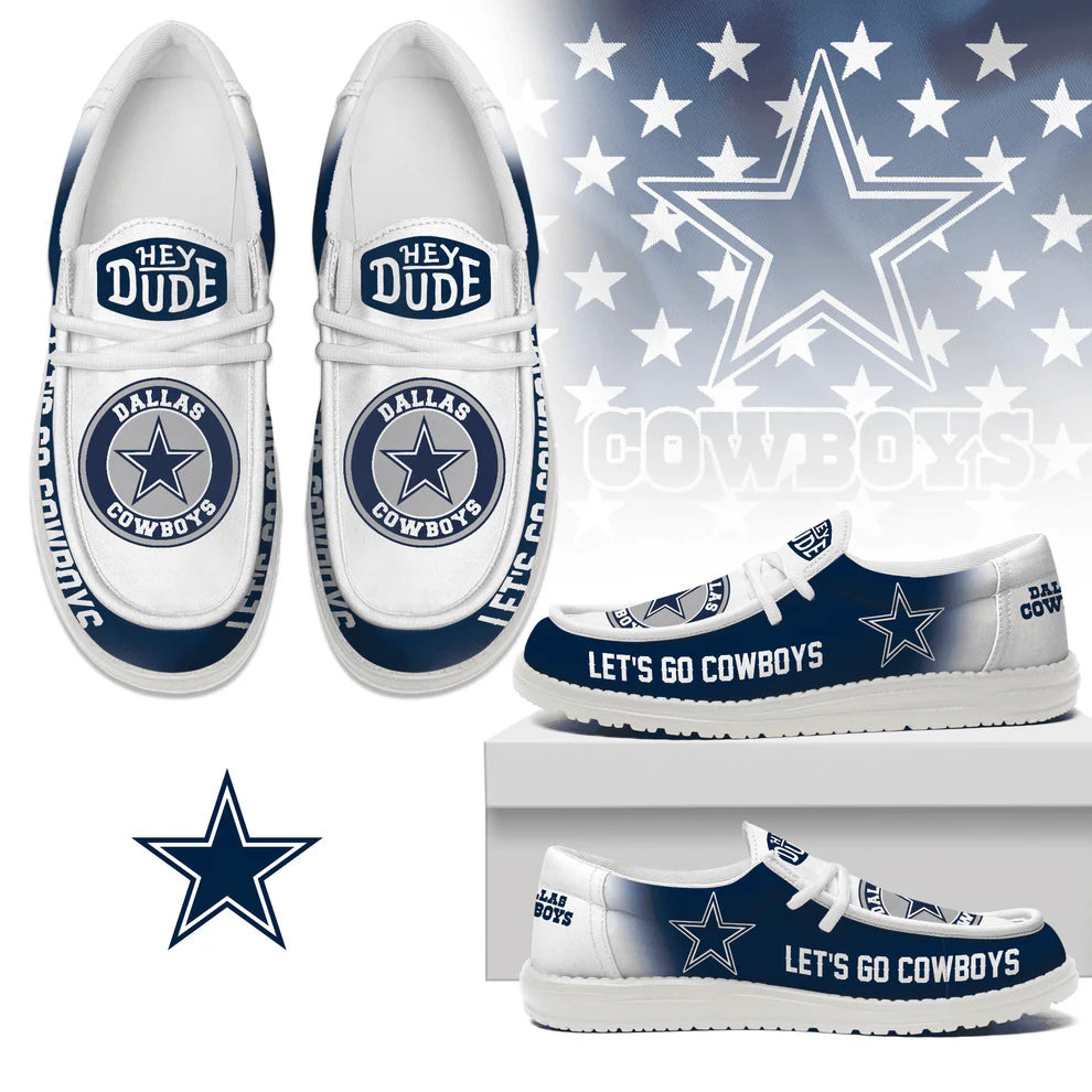 Dallas Cowboys Hey Dude Shoes