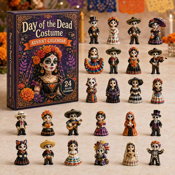 Day Of The Dead Costume Advent Calendar 2026 24 Day Festive Countdown Acrylic Charms Blind Box