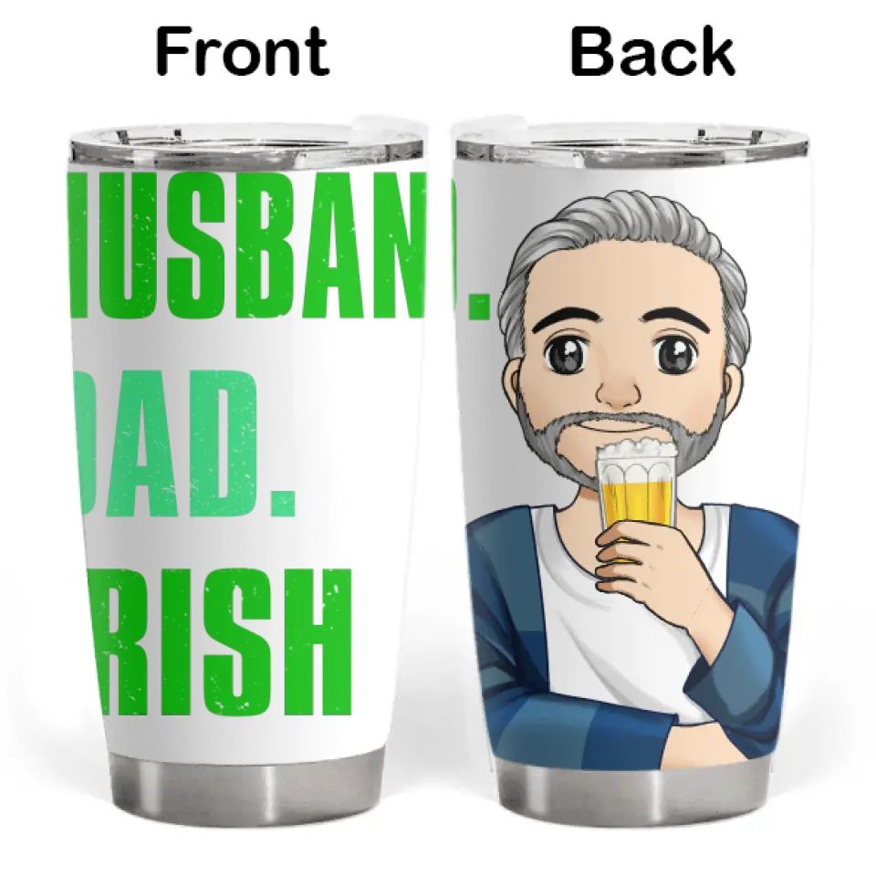 Dear Dad I Love How We Dont Have To Say Out Loud Personalized Tumbler Gift For Dad