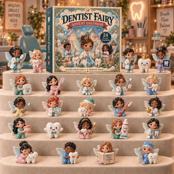 Dentist Fairy Advent Calendar 2026 - 24-Day Countdown, Acrylic Charms