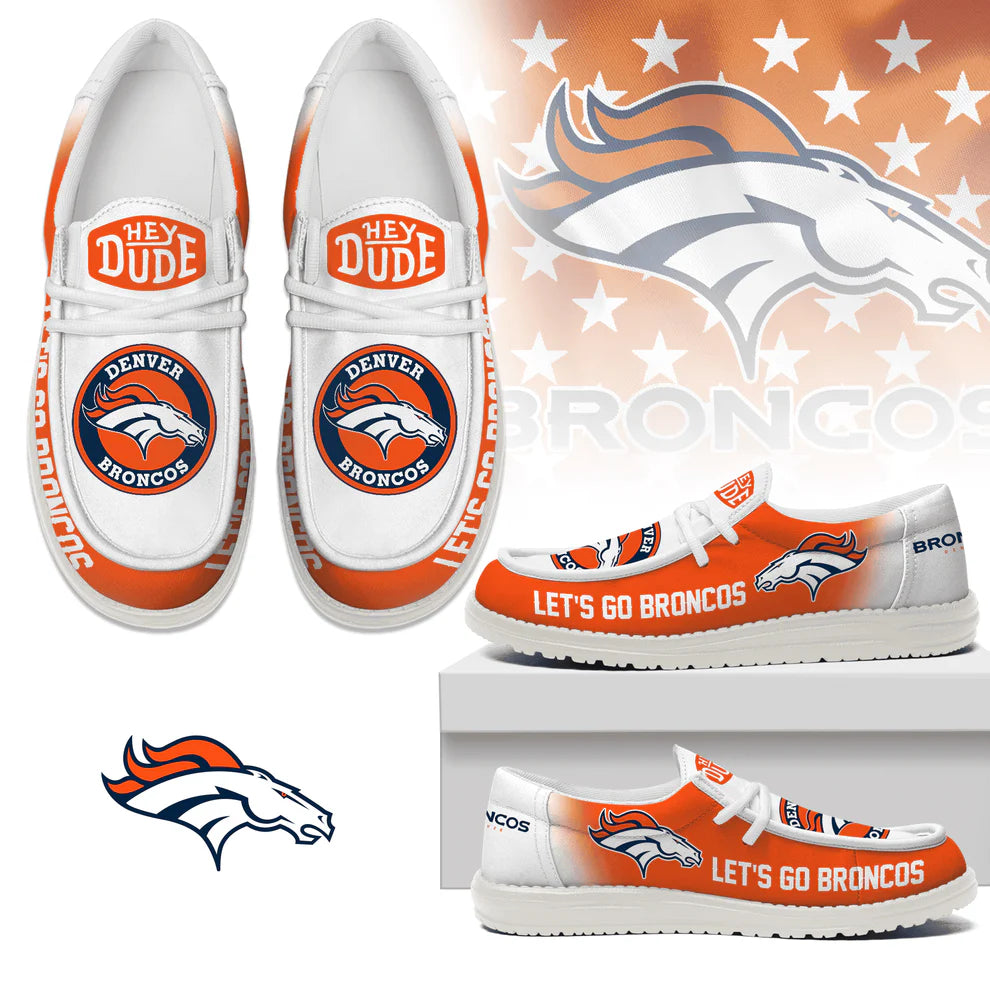 Denver Broncos Hey Dude Shoes