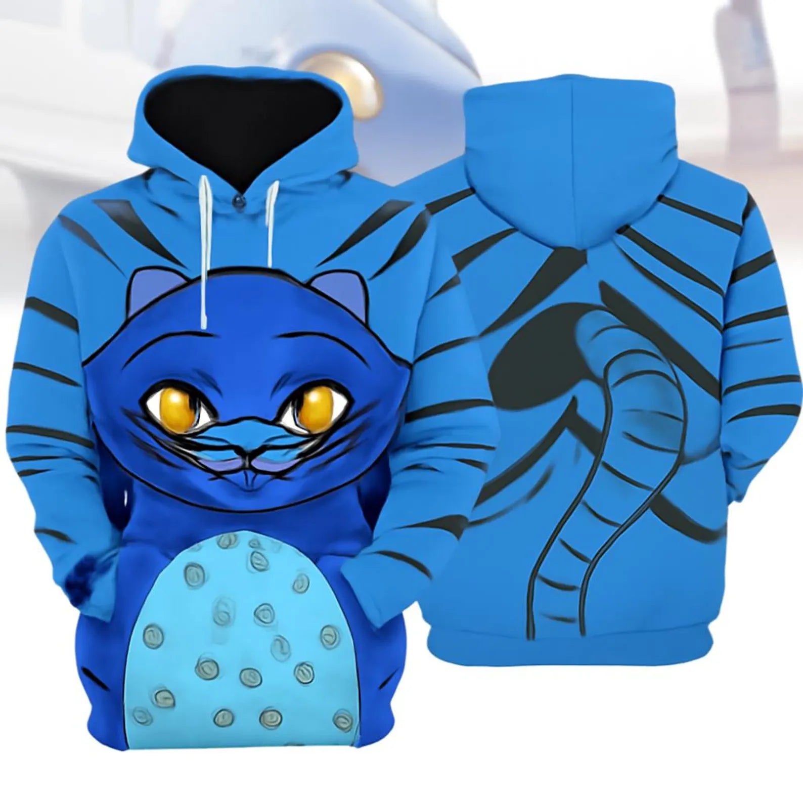 Derpy Tiger Costume 3D Shirt, Kpop Demon Hunters Costume Hoodie, Huntrix Kpop Costume Sweatshirt, Huntrix Kpop Movie Outfits
