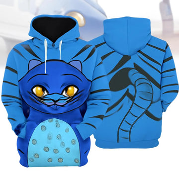Derpy Tiger Costume 3D Shirt, Kpop Demon Hunters Costume Hoodie, Huntrix Kpop Costume Sweatshirt, Huntrix Kpop Movie Outfits