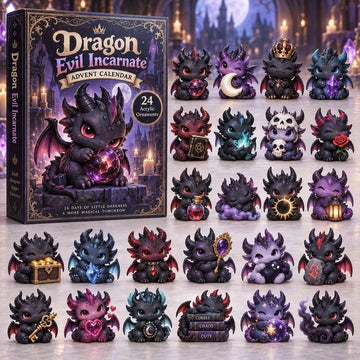 Dragon Evil Incarnate Advent Calendar 2026 - 24-Day Countdown, Acrylic Charms