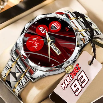 Ducati Lenovo Team x Marc Márquez Alloy Luxury Quartz Watch – TMTHU1340