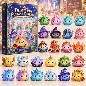 Dumpling Fantasy Kingdom Advent Calendar 2026 - 24-Day Countdown, Acrylic Charms