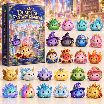Dumpling Fantasy Kingdom advent calendar 2026 - 24-Day Countdown, Acrylic Charms