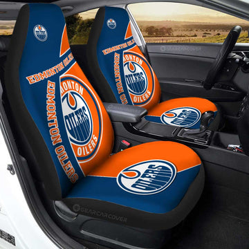 Edmonton Oilers Car Seat Covers Custom Car Accessories For Fans