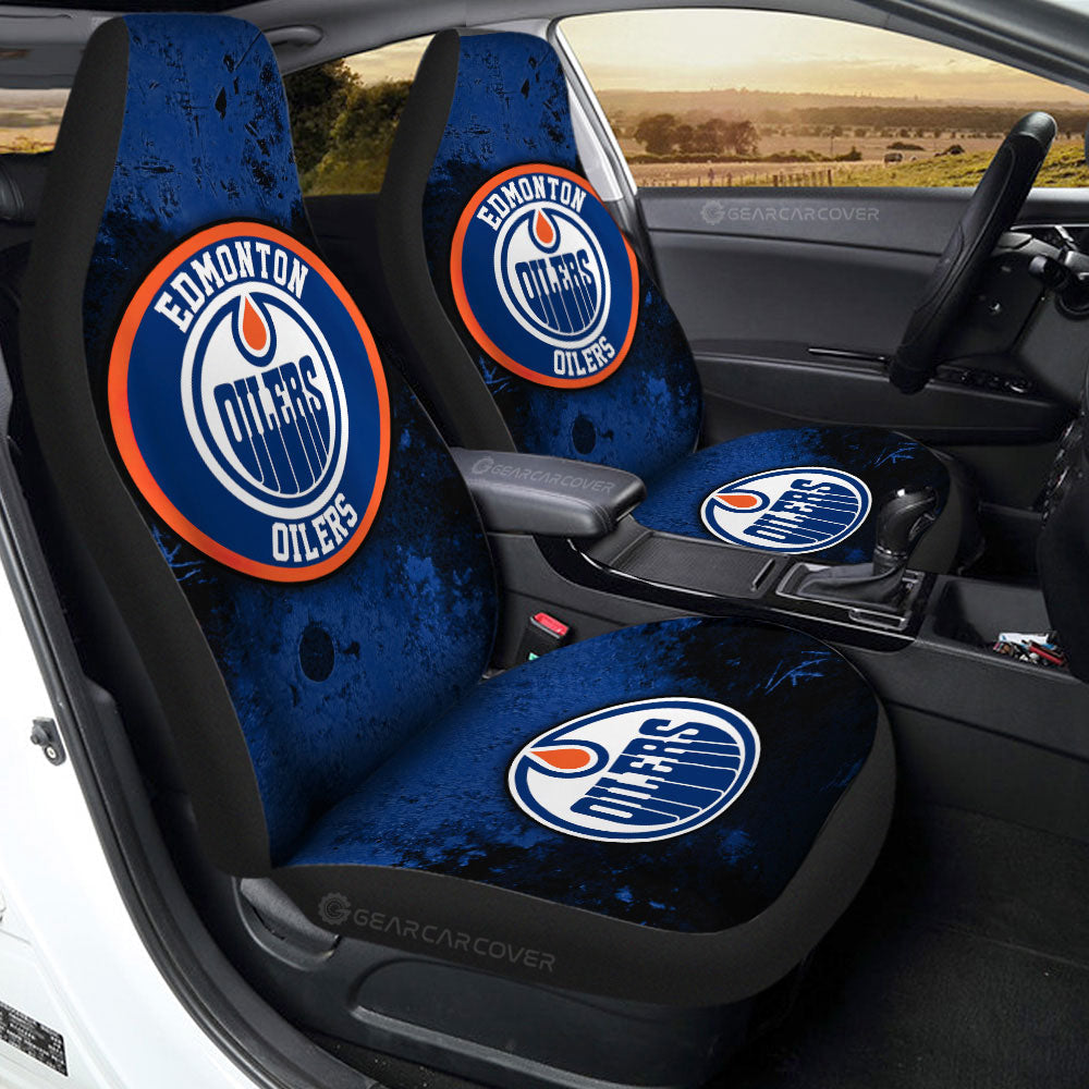 Edmonton Oilers Car Seat Covers Custom Car Accessories