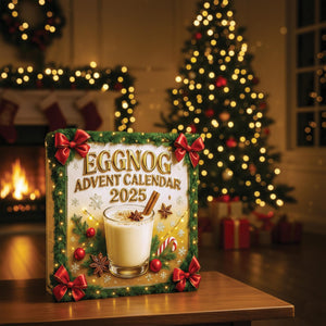 Eggnog Advent Calendar 2026 Christmas Ornament Miniatures