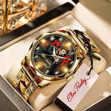 Elvis Presley Alloy Luxury Quartz Watch – MAITM 11696