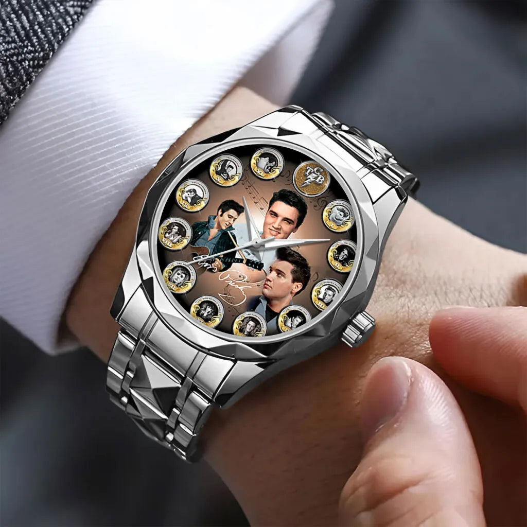 Elvis Presley Alloy Luxury Quartz Watch – MAITM 11872