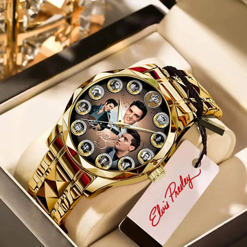 Elvis Presley Alloy Luxury Quartz Watch – MAITM 11872