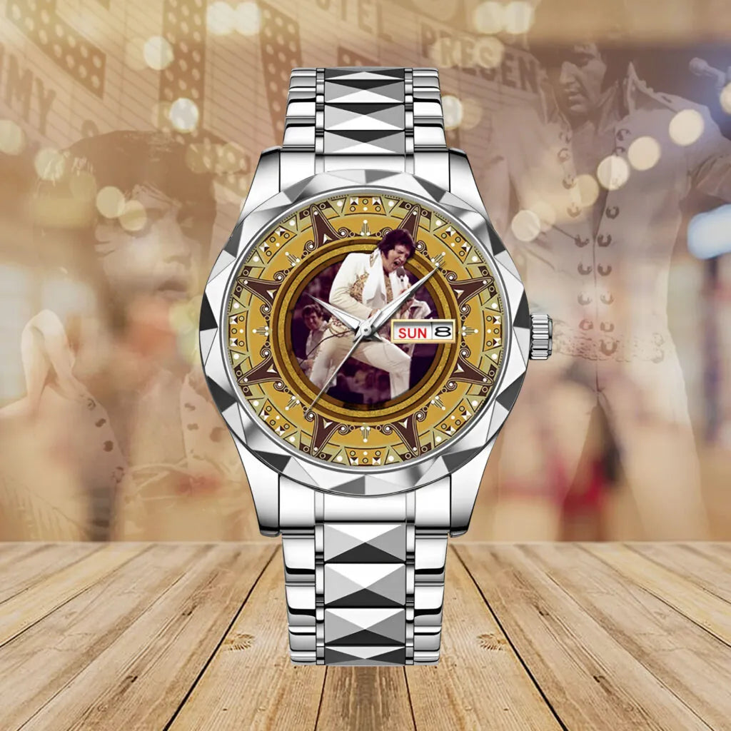 Elvis Presley Alloy Luxury Quartz Watch – MAITM 11970