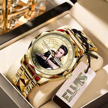 Elvis Presley Alloy Luxury Quartz Watch – MAITM 12060