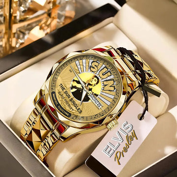 Elvis Presley Alloy Luxury Quartz Watch – MAITM12731