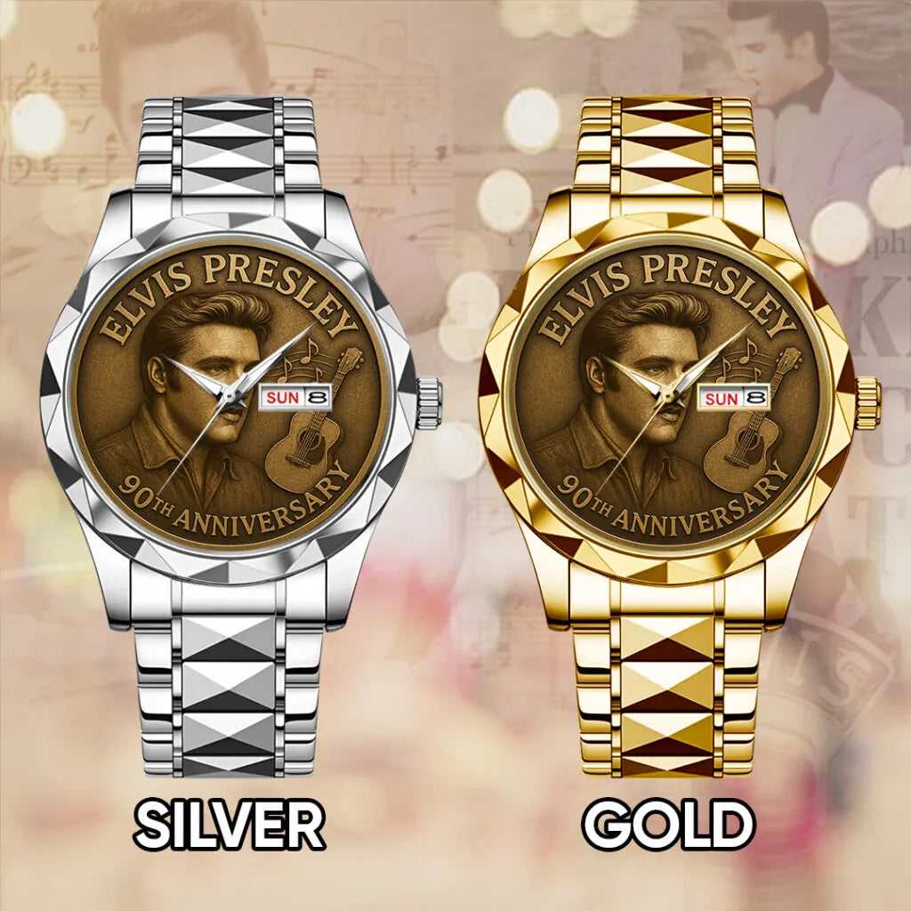 Elvis Presley Alloy Luxury Quartz Watch – TANTN 13717