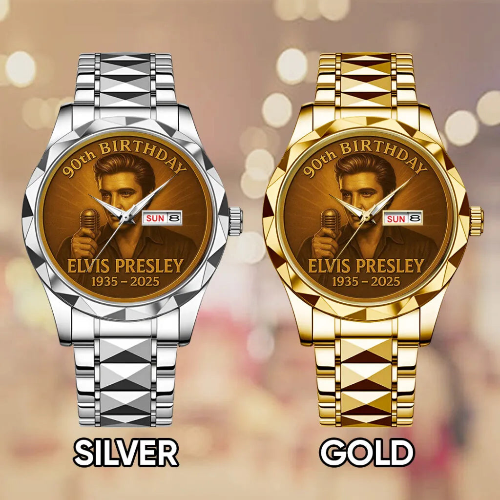 Elvis Presley Alloy Luxury Quartz Watch – TANTN 14026