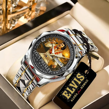 Elvis Presley Alloy Luxury Quartz Watch – TANTN 14152