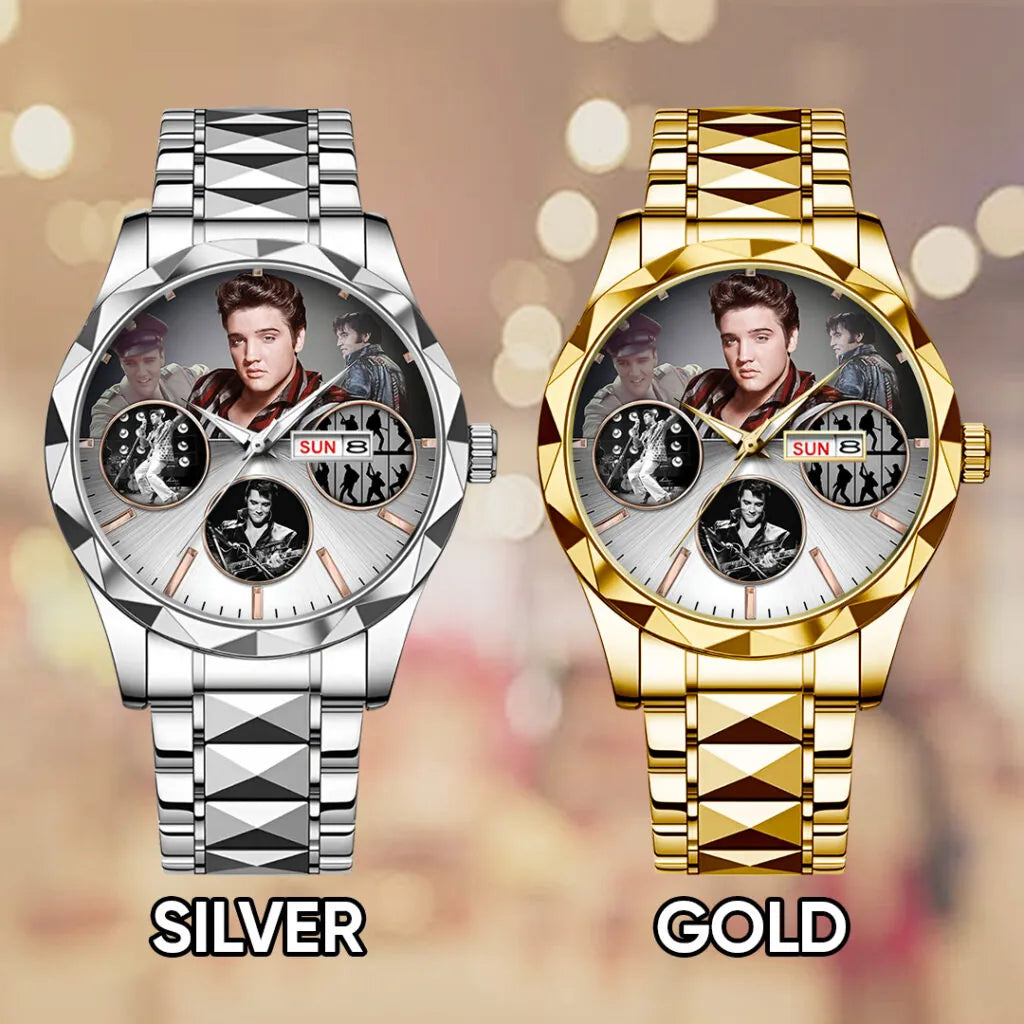 Elvis Presley Alloy Luxury Quartz Watch – TANTN 14498