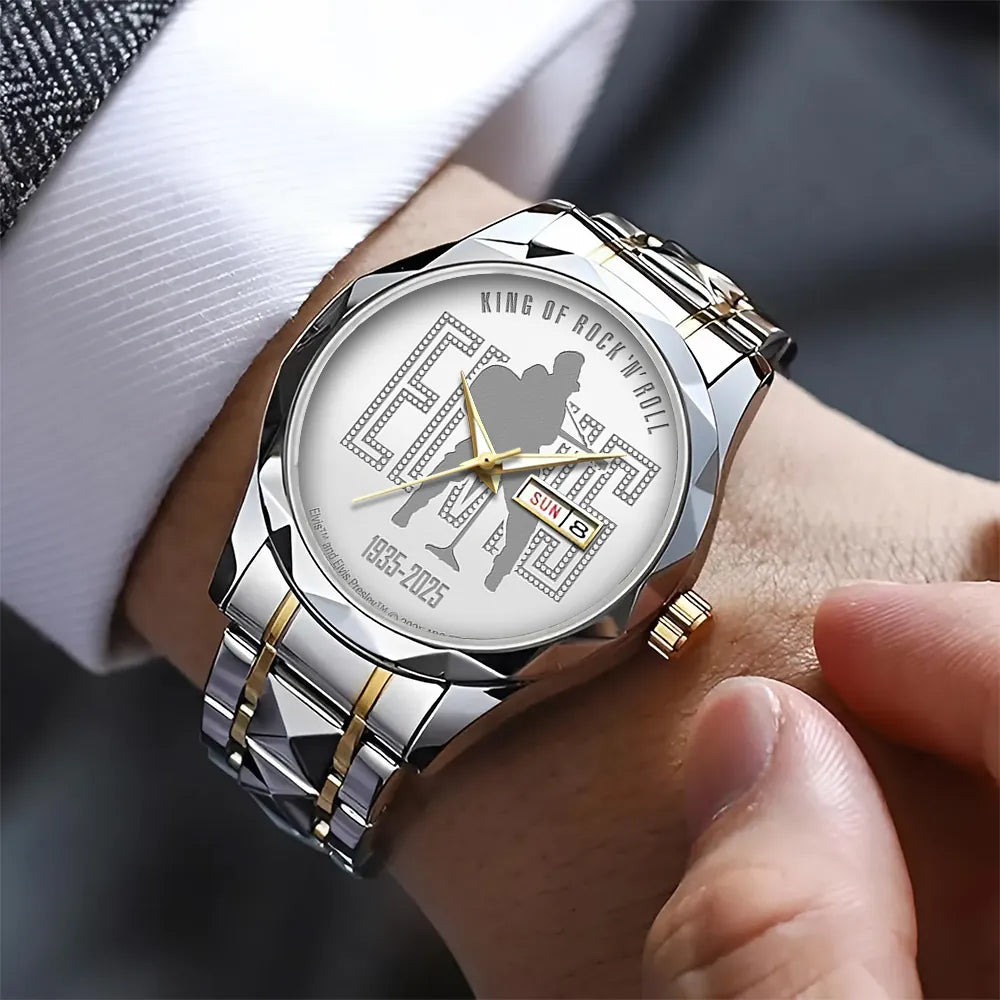 Elvis Presley Alloy Luxury Quartz Watch – TANTN 14513