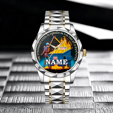 Everything Is Fine - Personalized Name Watch