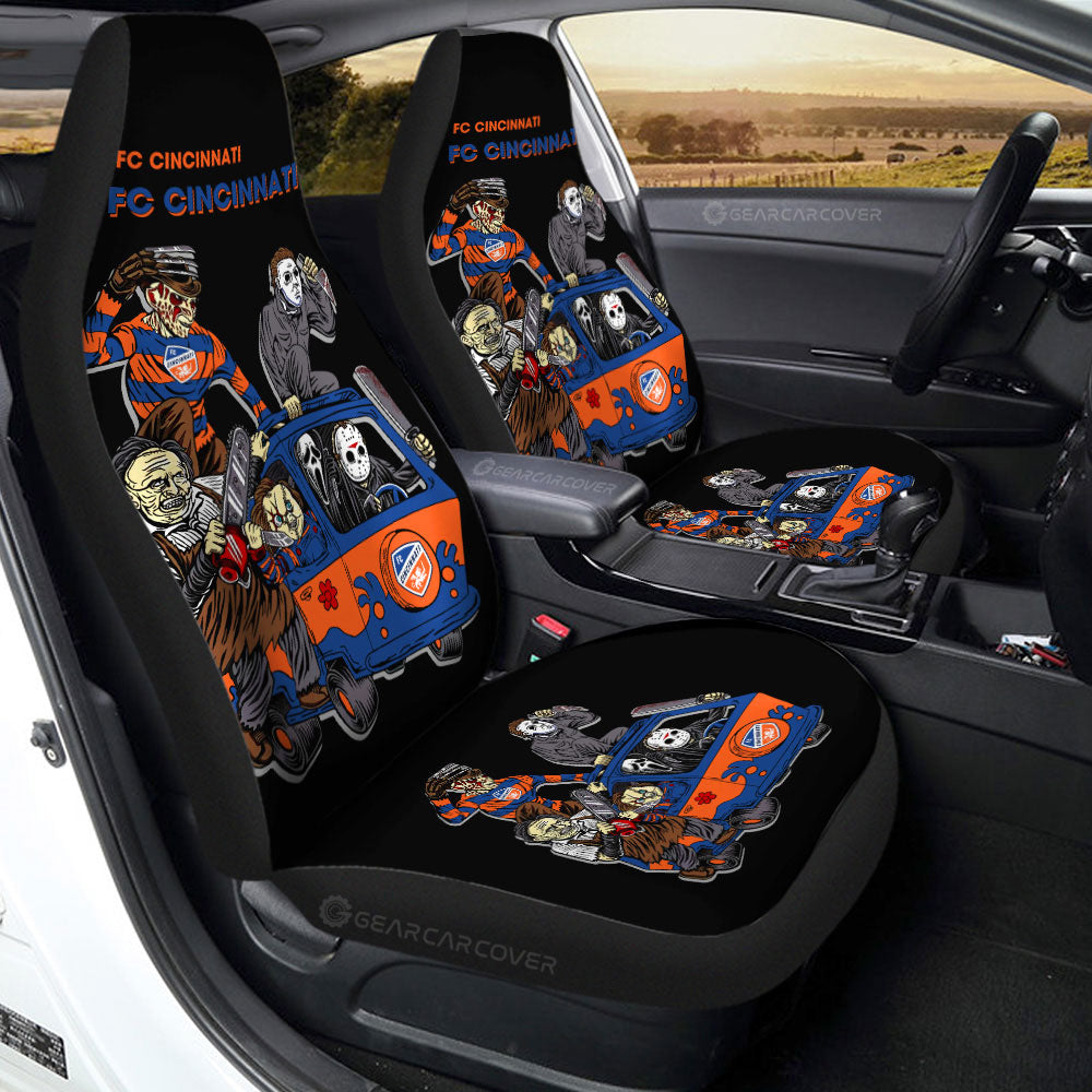 FC Cincinnati Car Seat Covers Custom Car Accessories