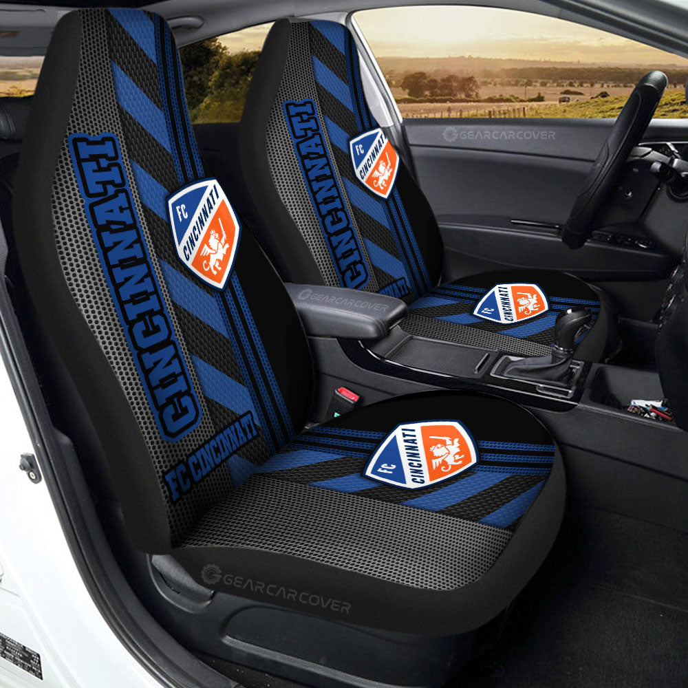 FC Cincinnati Car Seat Covers Custom Car Accessories