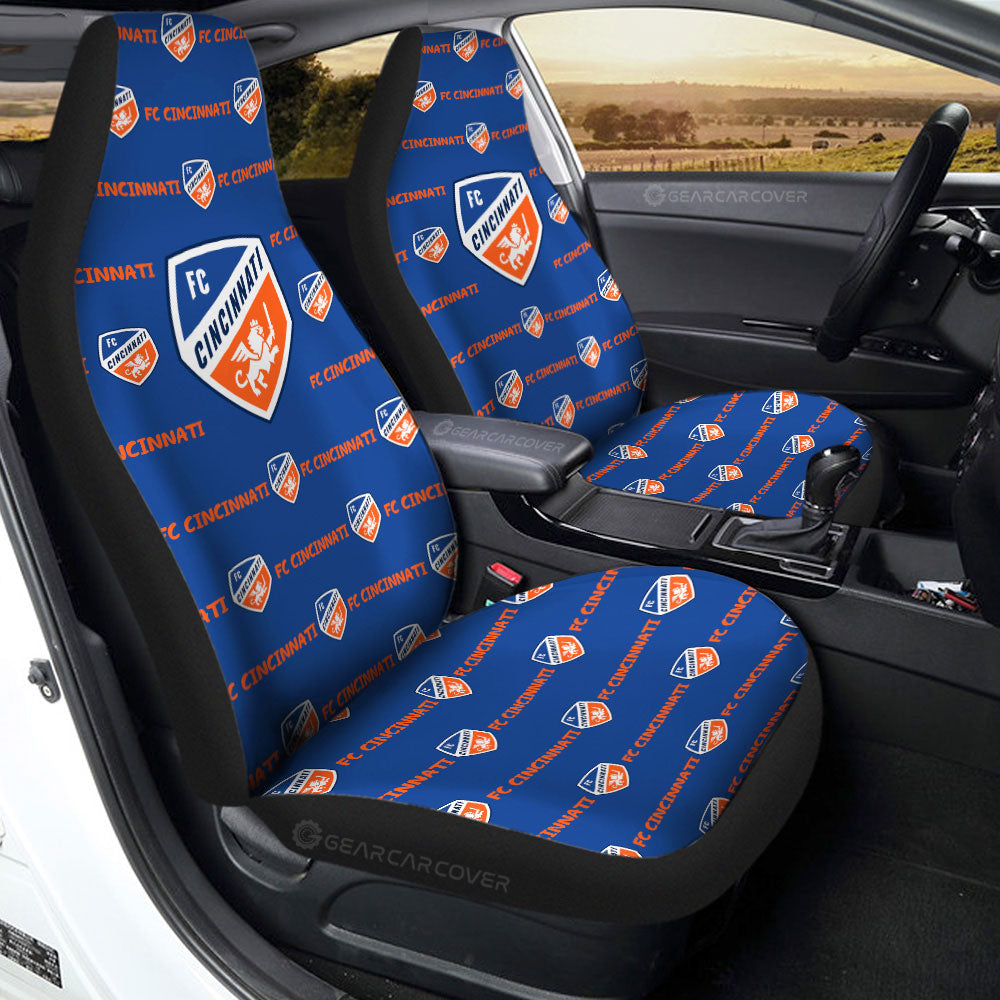 FC Cincinnati Car Seat Covers Sporty Team Collection