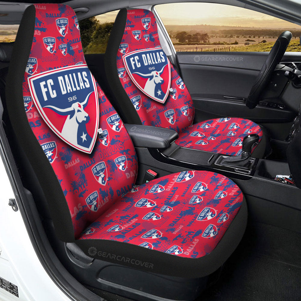 FC Dallas Car Seat Covers Custom Car Accessories