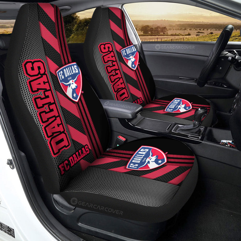 FC Dallas Car Seat Covers Custom Car Accessories