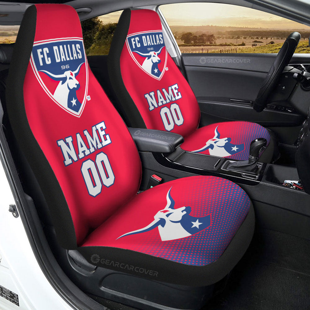 FC Dallas Car Seat Covers Sporty Team Collection